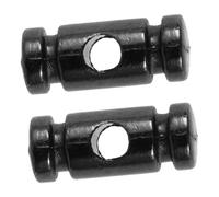 OFFSCH 2pcs Guitar String Buckles for Electric Guitar Black Locking Fixers Roller String Retainers for Beginners
