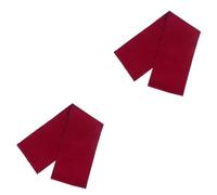 OFFSCH 2pcs Piano Key Cover 50.4x5.91 Inch Wool Material Dustproof Fit for Piano Keyboard