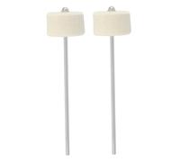 OFFSCH 2pcs Professional Drum Pedal Replacement Parts Double Hammer Head for Bass Drum Pedal