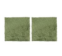 OFFSCH 2pcs Reptile Moss Carpets Green Cotton Simulated Mat for Pet Bedding | Moisturizing, Can be Cut to Size, Natural-looking Surface, Super Comfortable Feel, Terrarium Bedding