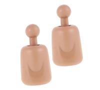 OFFSCH 2pcs Scale Doll Neck Connector Adapter for DIY Figures High Strength Plastic Joint Bracket Stable Head for Soldier Doll Making and Dynamic Posing