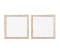 OFFSCH 2pcs Screen Printing Frame: Wooden Paper Craft Frame for DIY Papermaking - Unfinished Wood Screen for Kids Creative Art Projects School Craft Lessons