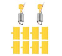 OFFSCH 2pcs Small Wind Generator Vertical Wind Turbines with Plastic and Copper Materials for Early Education and Learning Scientific Tips