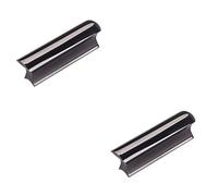 OFFSCH 2pcs Stainless Steel Hawaii Lap Slide Bar Stick for Electric Guitar Acoustic Guitar Accessories