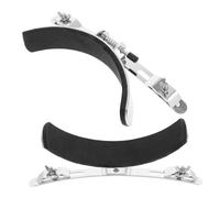 OFFSCH 2pcs Stainless Steel Snare Drum Leg Support for Marching Bands Drum Rack Holder with Enhanced Stability and Lightweight Design Silver Music Percussion Instrument Accessories