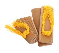 OFFSCH 2pcs Traditional Chinese Kuaiban Clappers Set for Adult Performance, Bamboo Rhythm Instruments for Festival Music and Drama, Handheld Sound Percussion Tools