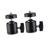OFFSCH 2pcs Tripod Mount Adapter Screw Durable Ball Head for Cameras Phones and Lights Rotation for Versatile Photography and Video Setup