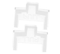 OFFSCH 2pcs Turntable Player Needle Protector Plastic Stylus Cover Fits AT-3600L Lightweight and Sturdy Easy to Install Turntable Needle Cover Record Accessories