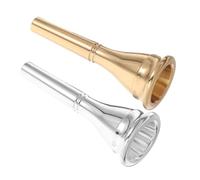 OFFSCH 2pcs Universal Brass Mouthpiece French Horn Upgrade Accessory French Horn Performance Accessory Oral Mouthpiece Replacement Playing Parts