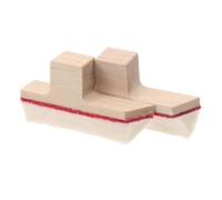 OFFSCH 2pcs Upright Piano Mutes Wooden Piano Mute Pads Fabric Tuning and Maintenance in Scenarios Multifunctional Design Ensuring Pure Sound Quality