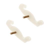 OFFSCH 2pcs Violin Shoulder Rest Replacement Feet 1/8-1/4 Size Non-slip Support Pads Violin Playing Accessory for Secure Instrument Hold