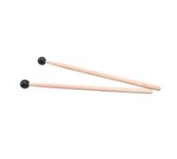 OFFSCH 2Pcs Wooden Mallet Beater Sticks Silicone Head for Glockenspiel Xylophone Tuning Fork Percussion Instruments Comfortable to Hold and Lightweight Design