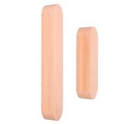 OFFSCH 2pcs Wooden Quilting Clapper, Patchwork Clapper Press Block, Khaki Wood, Seam Flattening Sewing Tool for Dressmaking and Quilting