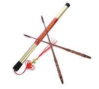 OFFSCH 2pcs Yangqin Bamboo Jean Ebony Head Polished Elastic Non-burrs Musical Instrument Accessory