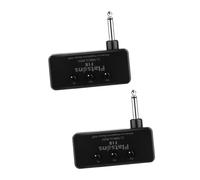 OFFSCH 2sets Guitar Amplifier Portable Headphone for Bass Ukulele Lightweight Design for Input for Musicians Music