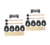 OFFSCH 2sets Silicone Finger Sleeves for Tongue Drum Percussion Instrument Protect Fingers during Knocking Playing for Musical Practice