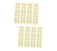 OFFSCH 2sets Violin Learning Stickers Practical Fretboard Note Scale Stickers for Violin Removable 4pcs*2