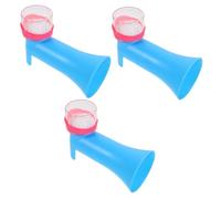 OFFSCH 3 Sets Human Ear Drum Model DIY Sound Wave Demonstrator for Classroom Teaching and Home Education Interactive Scientific Learning for Sound Transmission Principles