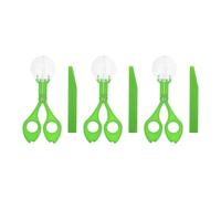 OFFSCH 3 Sets Outdoor Exploration Insect Scissor Clamp with Tweezers Nature Observation Tool Kit for Skill Development and Sensory Learning