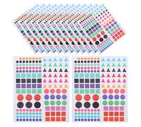 OFFSCH 30 Sheets Colorful Location Tracker Stickers Small Flag Markers for World Map and Travel Scrapbooking with Self-Adhesive Map Pointer Labels for Camping Site Marking