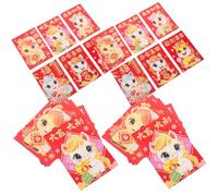 OFFSCH 300pcs Year of Horse Red Envelopes Chinese Year Lucky Hong Bao Packets with Embossed Designs for Spring Festival Wedding Birthday Party Supplies