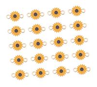 OFFSCH 30Pcs Alloy Daisy Charms Pendants for Jewelry Making Flower Accessories for Necklace Bracelet DIY Craft Projects