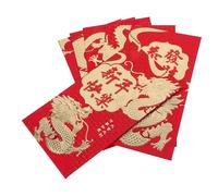OFFSCH 30Pcs Chinese Red Envelopes Year of Dragon Cash Packets with Cute Mixed Dragon Patterns for Spring Festival Lucky Money Blessings Prosperity Red Packet