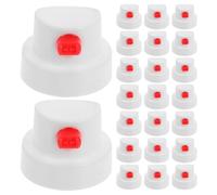 OFFSCH 30pcs Graffiti Paint Can Nozzle Caps: Spray Nozzle Replacement Tips - Handheld Paint Bottle Trigger Replacement Plastic Sprayer Tips