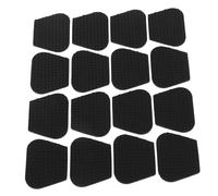 OFFSCH 32pcs Self Adhesive Rubber Guitar Pick Grips Non Slip Design for Electric Acoustic Guitar Dropping Plectrum Holders with Wide Compatibility and Stylish Black Finish