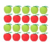OFFSCH 36pcs Apple Erasers for Realistic Fruit Design Classroom Prizes Soft Pencil Erasers in Bright Red Green Portable School Supplies Party Favors for Students and Teachers