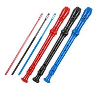 OFFSCH 3pcs 8-hole Abs Plastic Beginner Practice Clarinet Set for Boys and Girls and Students Carry Bag, Portable Children’s Musical Instrument for Learning and Playing