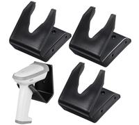 OFFSCH 3pcs Barcode Scanner Holder Bracket with Hanging Mount Design Stable and Space Saving Cradle Base for Desktop Wall Compatible with Handheld Reader for Retail Warehouse Supermarket