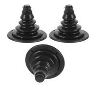 OFFSCH 3pcs Boat Steering Cable Boat Marine Steering Shift Cable Motor Well Boot Marine Wiring Sleeve Black