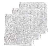 OFFSCH 3pcs Disposable Cotton Hand Towels Soft Bathroom Guest Towels for Hotel Spa Salon Clinic Minimalist Design Convenient Disposable Bathroom