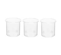 OFFSCH 3pcs Glass Tea Infuser Replacement for Teapot Fine Mesh Tea Strainers Removable Filter Accessories for Loose Leaf Brewing Easy to Clean and Dishwasher Safe