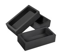 OFFSCH 3pcs Graphite Crucible Mold for Petroleum Industry Storage and Transport Versatile Ingot Casting Tool with Easy Installation and