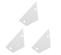 OFFSCH 3pcs Guitar Leveling Ruler Neck Ruler for Guitar Metal Tool Bass Accessory Supplies for Maintenance