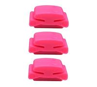 OFFSCH 3pcs Guitar Picks Holder Acoustic Guitar Picks Storage Clamp Self-adhesive Plectrums Clip for Musician Party School