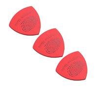 OFFSCH 3pcs Guitar Picks Multipurpose Leather Plectrums for Creative Ukulele Playing Safe and Comfortable