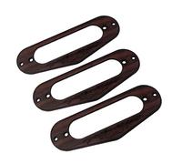 OFFSCH 3pcs Guitar Pickup Frame Mounting Ring Single Coil Humbucker Ring Inner Hole for St Style Electric Guitars