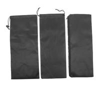OFFSCH 3Pcs Outdoor Storage Bag Portable Drawstring and Zipper Tool Pouches for Camping BBQ Grill Tool Holder Reusable Travel Organizer for Picnic and Outdoor Activities