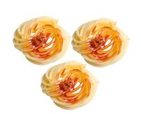 OFFSCH 3pcs Realistic Fake Spaghetti Artificial Meat Sauce Noodle Props for Restaurant Display Plastic Pretend Play Kitchen Decoration