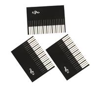 OFFSCH 3pcs Staff Notebook Music Notation Book Practice Music Book for Beginners Guitarist Supplies Guitar Beginner