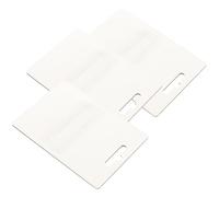 OFFSCH 3pcs Sublimation Blank Money and Party Cards with Lip Balm Pouches Mdf Board 100x150x3mm Single-sided for Graduation Birthday Wedding Celebrations