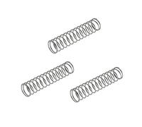 OFFSCH 3Pcs Trumpet Button Replacement Springs Silver Stainless Steel Sturdy and Easy to Install Trumpet Piston Springs for Musical Instrument Accessories and Repair