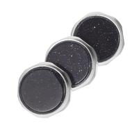 OFFSCH 3pcs Trumpet Valve Caps Durable Finger Buttons for Piston Keys Compatible with Various Trumpet Models Blue Sandstone Finish Easy to Use Musical Instrument Accessory