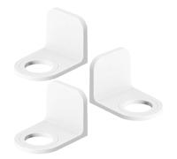 OFFSCH 3pcs Wall Mounted Shampoo Dispenser Holder for Shower Gel Bottles