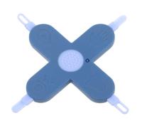 OFFSCH 4 in 1 Baby Ear Wax Removal and Nasal Cleaning Tool with Cross Shaped Design, Safe and Gentle Pp and Pet Material Earwax Picker for Infants, Blue Infant Grooming and Healthcare