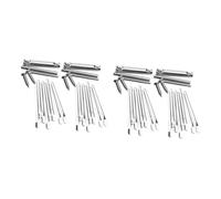 OFFSCH 4 Sets 8-keys Thumb Piano Instrument Diy Fingertip Piano Miniature Music Instrument for Home Easy to Play Beautiful Sound