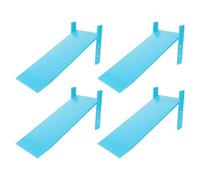 OFFSCH 4 Sets Student Model Inclined Plane - Easy Operate Plastic Inclined Plane - School Physics Teaching Slant Plates for Education Experiment